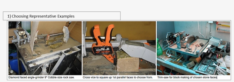These Rock Samples Are Made Into, Or Sawn As, A 3 X - Planer, transparent png