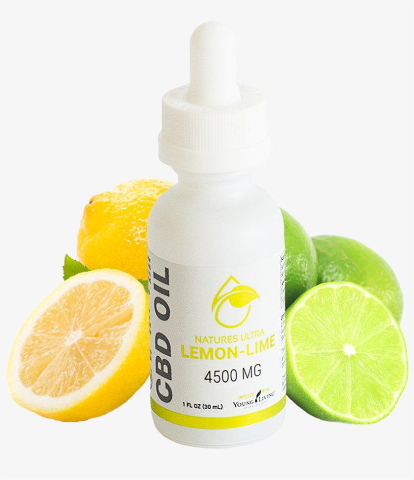 Lemon-lime Cbd Oil, Premium Series 4500 Mg - Sweet Lemon, transparent png