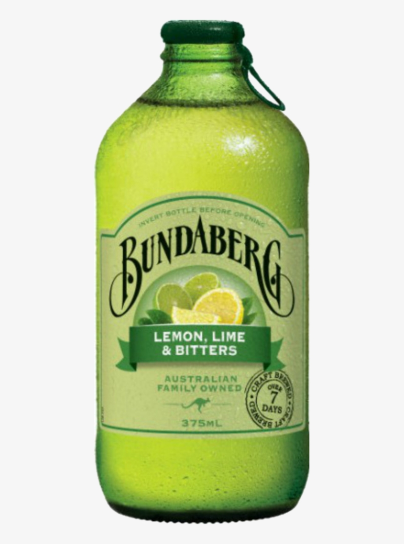 Bunderberg Lemon Lime Bitters - Bundaberg Lemon Lime Bitters, transparent png