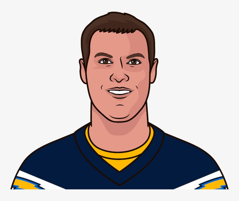 Philip Rivers Had A Completion Percentage Of - Cartoon, transparent png