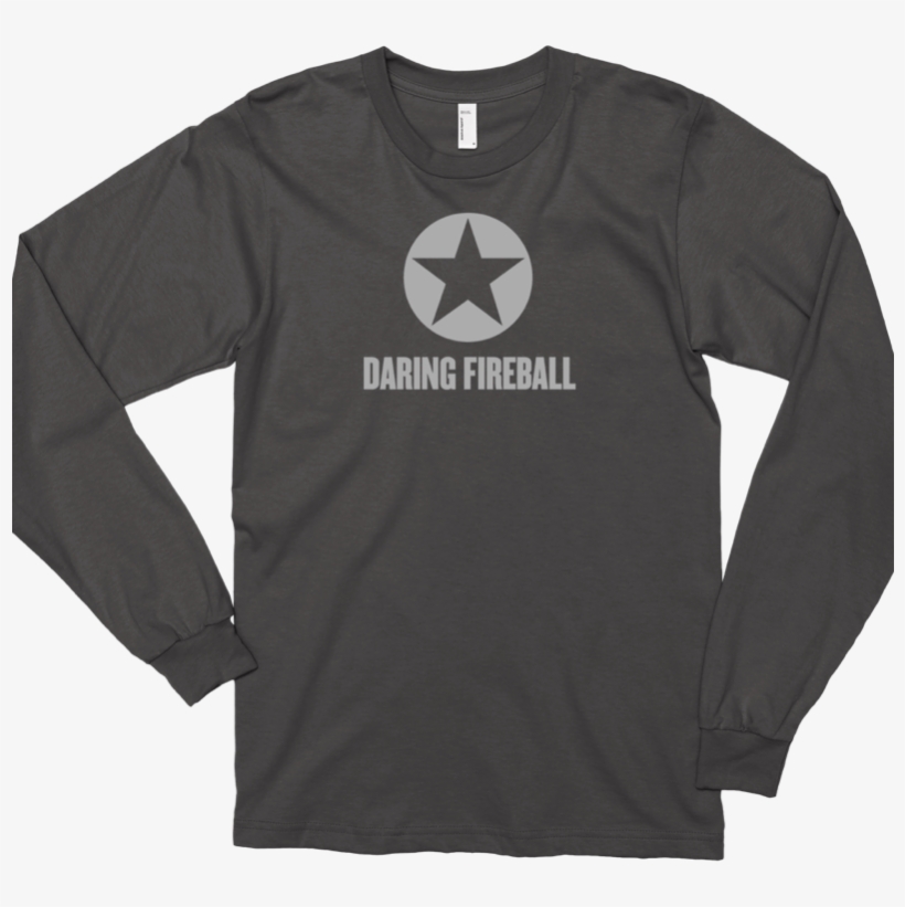 Thumbnail Of An Asphalt Gray Long Sleeve Daring Fireball - Equality Over All Symbol, transparent png