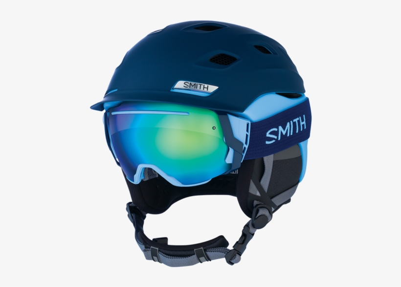 “the Vantage Is A Hybrid Helmet, Combining A Bomber - Smith Vantage Helmet Blue, transparent png