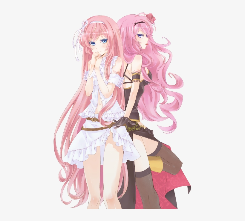 #cuteseductivesunday Hashtag On Twitter - Kawaii Anime Luka Megurine, transparent png