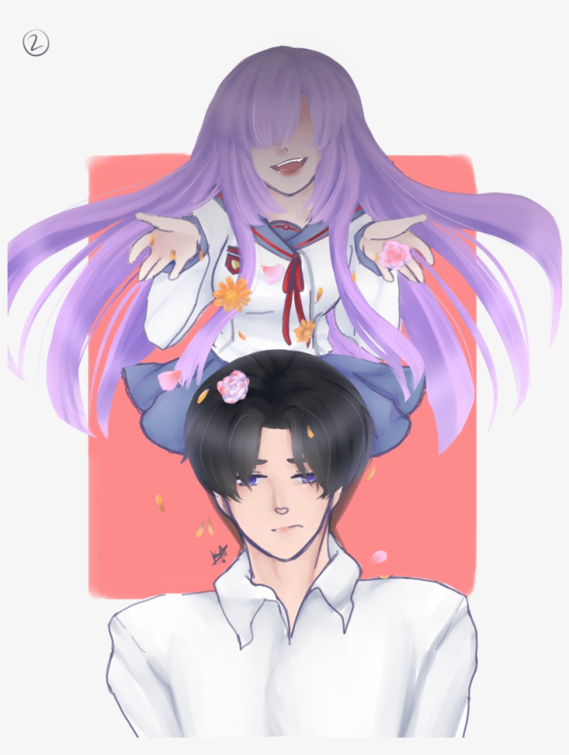 In The Flowers [2/] - Cartoon, transparent png