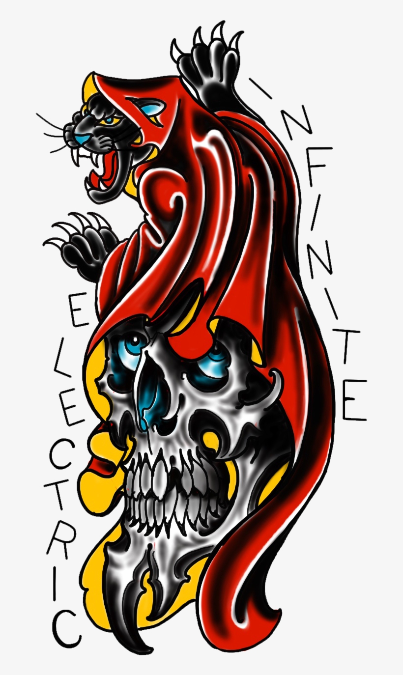 Welcome To Infinite Electric Tattoo Shop - Illustration, transparent png