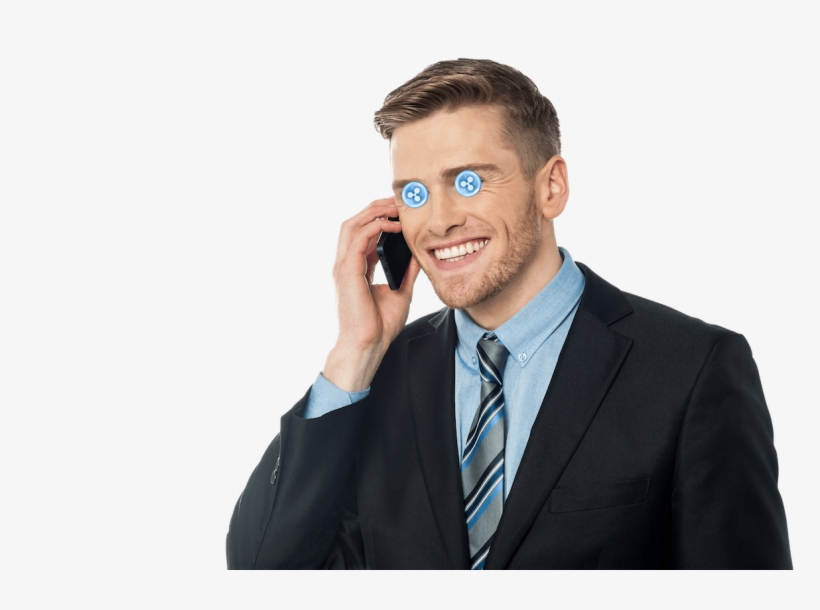 The Underdog - Business Man On Phone Png, transparent png