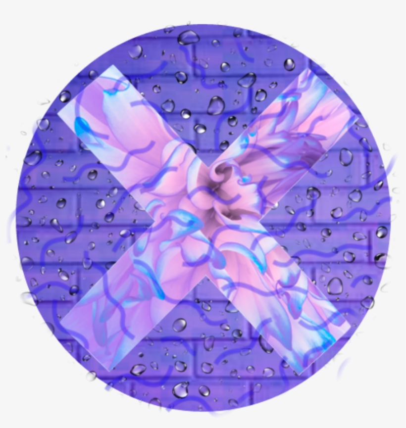 Icon Icons Circle Cross Raindrop Purple Icon Overlay - Circle, transparent png