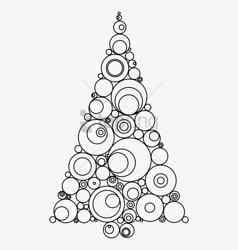 Free Png Abstract Lines Black And White Png Png Image - Drawing For Christmas Day, transparent png