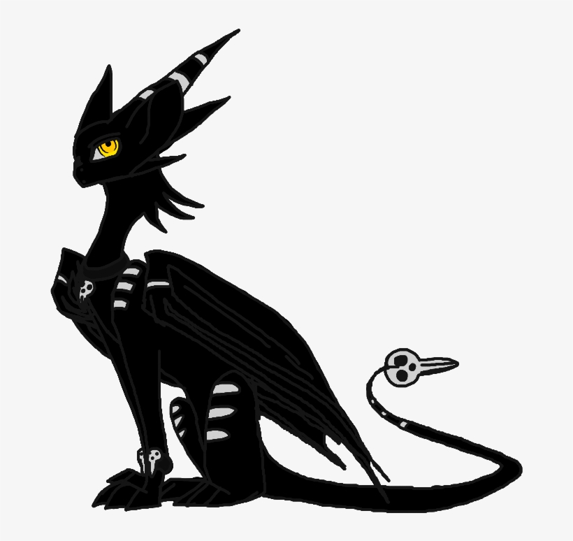 Death The Dragon Kid By Coffeeaddicteddragon On Ⓒ - Death The Kid Cat, transparent png