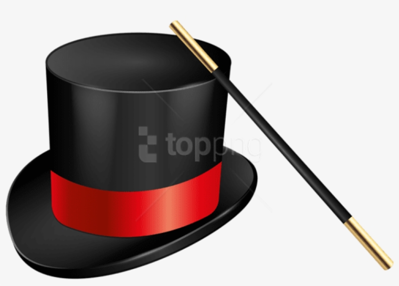 Free Png Magic Hat And Magic Wand Png Images Transparent, transparent png