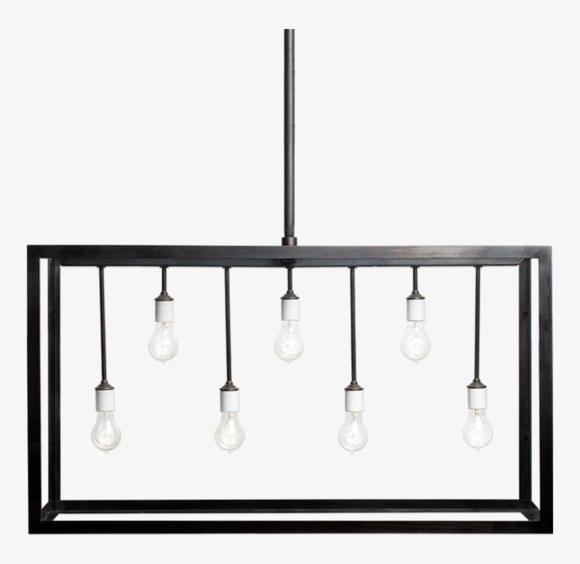 2 Tier Glass Box - Ceiling Fixture, transparent png