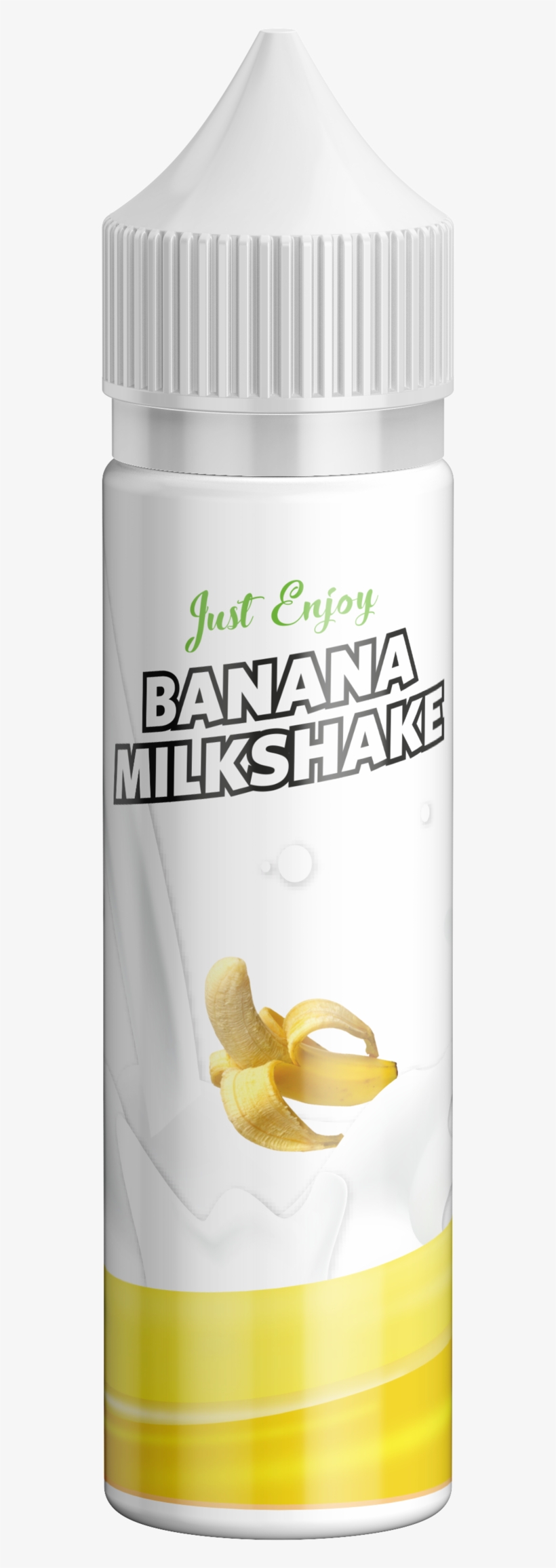 Just Enjoy Bananamilk - Plastic Bottle, transparent png