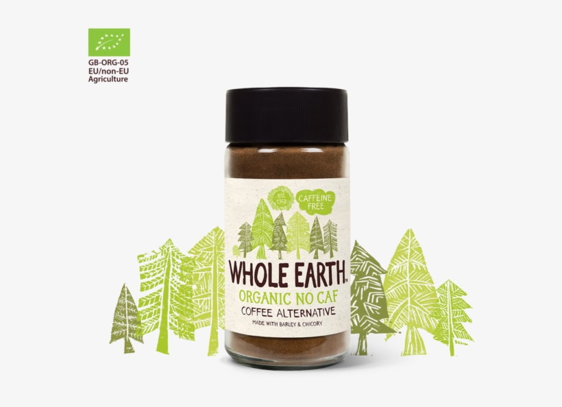 Whole Earth No Caf, transparent png