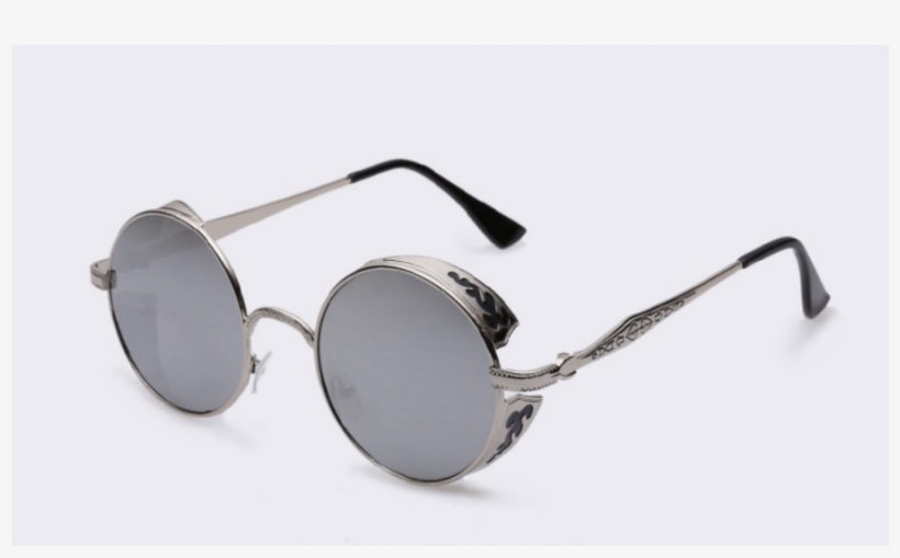 Steampunk Vintage Sunglass - Sunglasses, transparent png