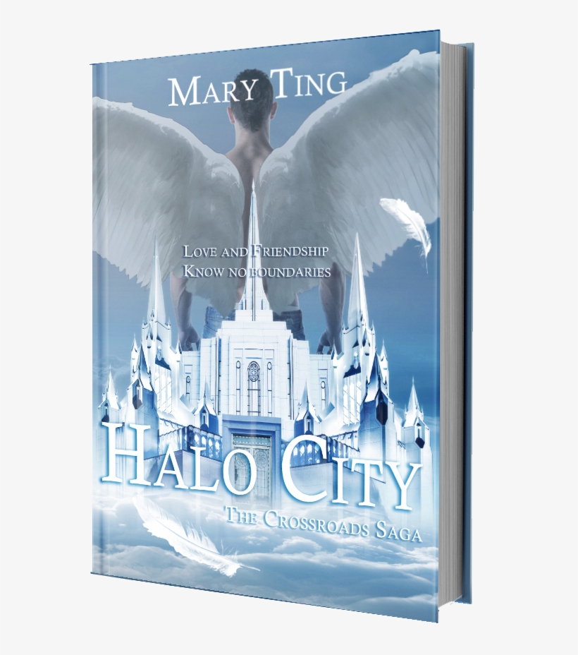 Halo City Michael's Journey The Crossroads Saga Book - Poster, transparent png