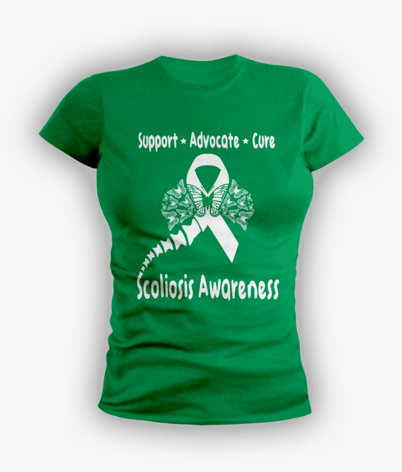 Scoliosis Awareness Ribbon Color - Scoliosis Awareness T Shirts, transparent png