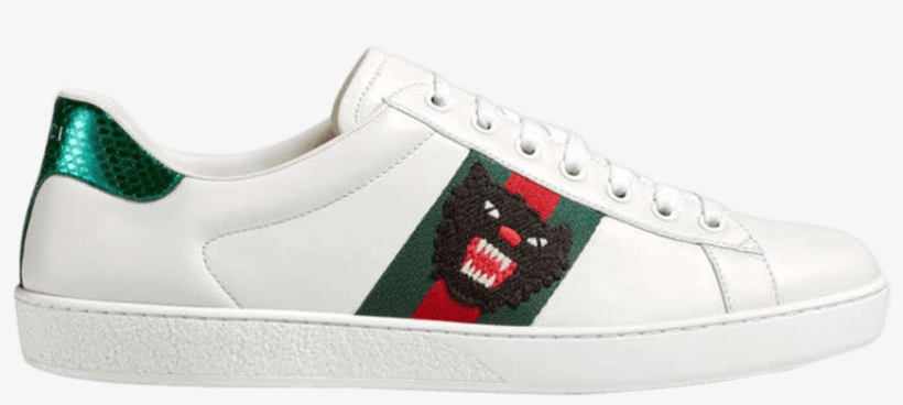 Gucci Sneaker Black Tiger, transparent png