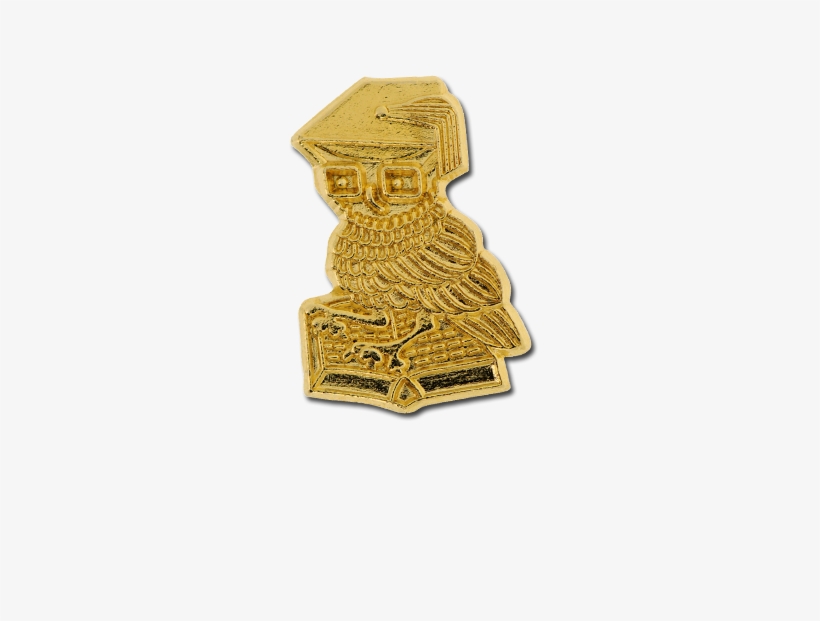 Studious Owl Unique Badge - Locket, transparent png