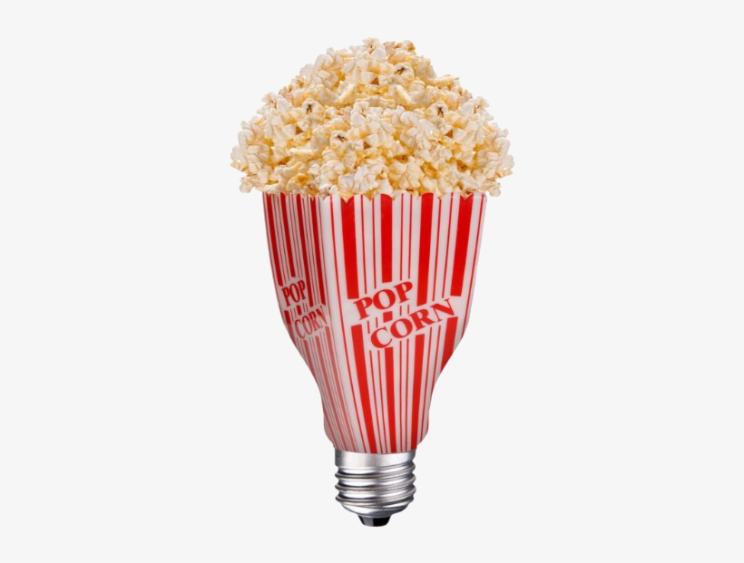 Popcorn Renewable Energy Bulb - Popcorn, transparent png