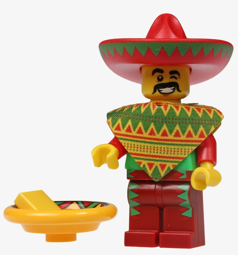 Taco Tuesday Guy From The Lego Movie Minifigures - Lego Movie Taco Tuesday Png, transparent png