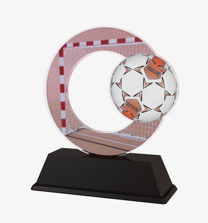 Rio Futsall Indoor Football Trophy - Trophy, transparent png
