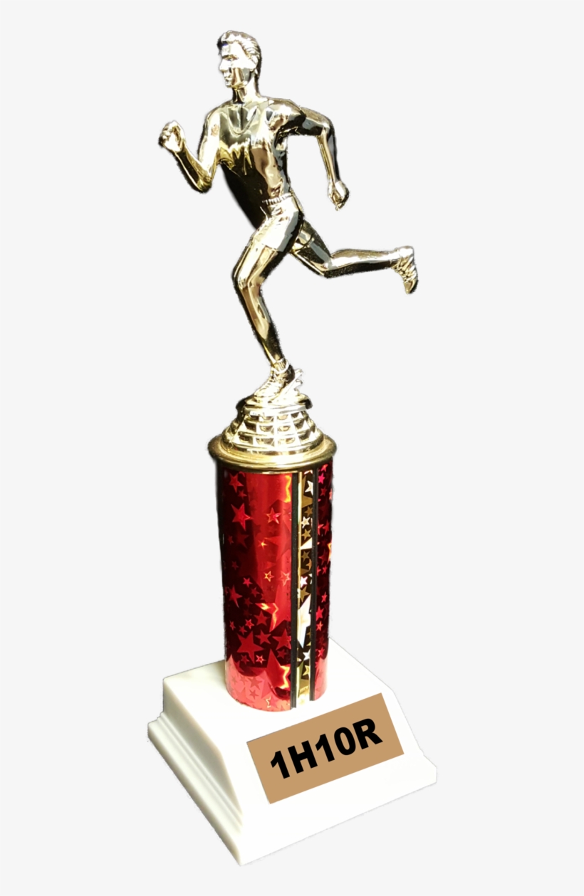One Hole Base, 4 Inch Round Column, One Figurine - Trophy, transparent png