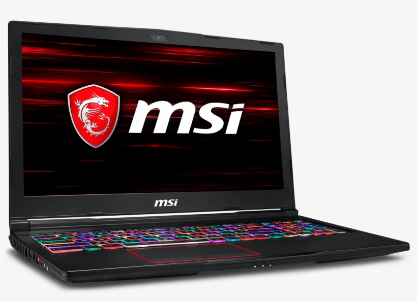 Msi Ge63 Raider Rgb-053 Gaming Laptop - Msi Gf63 8rc 409, transparent png