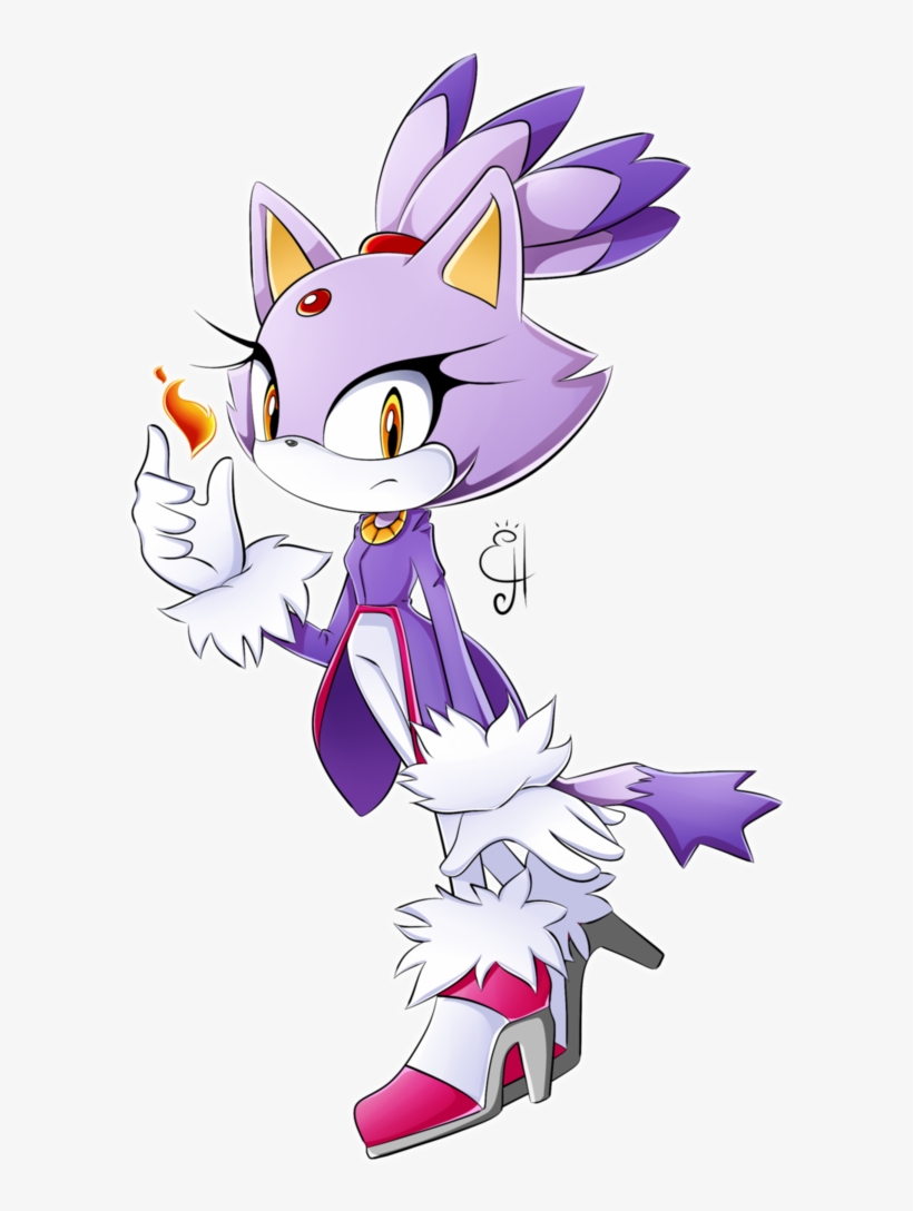 Blaze The Cat Png, transparent png