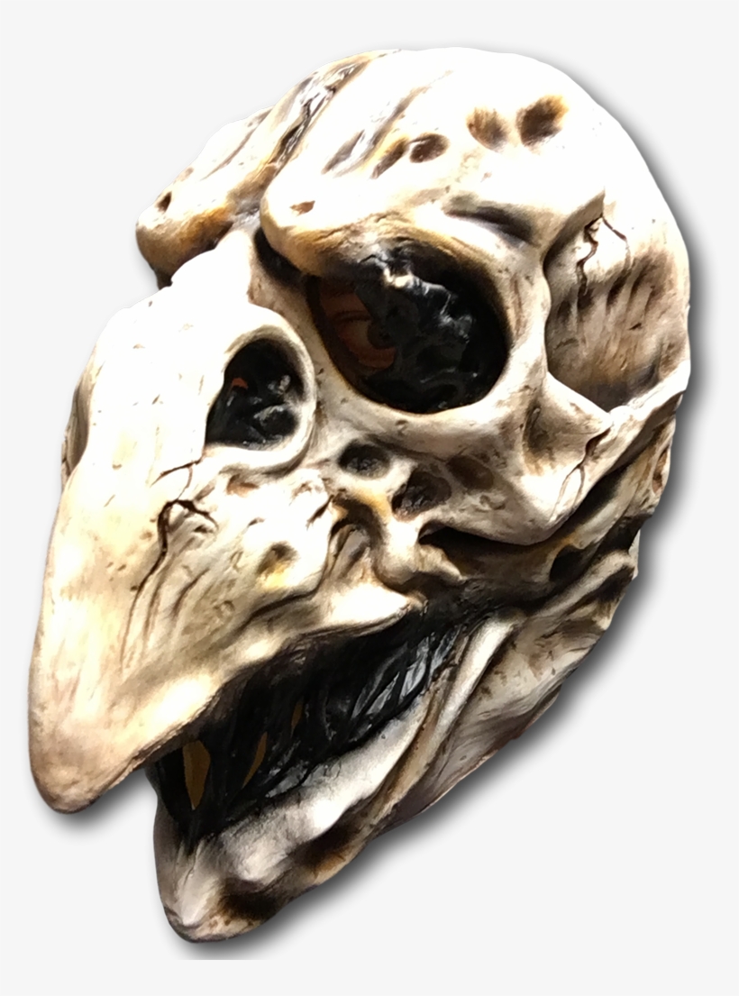 Crow Skull Mask - Mask, transparent png