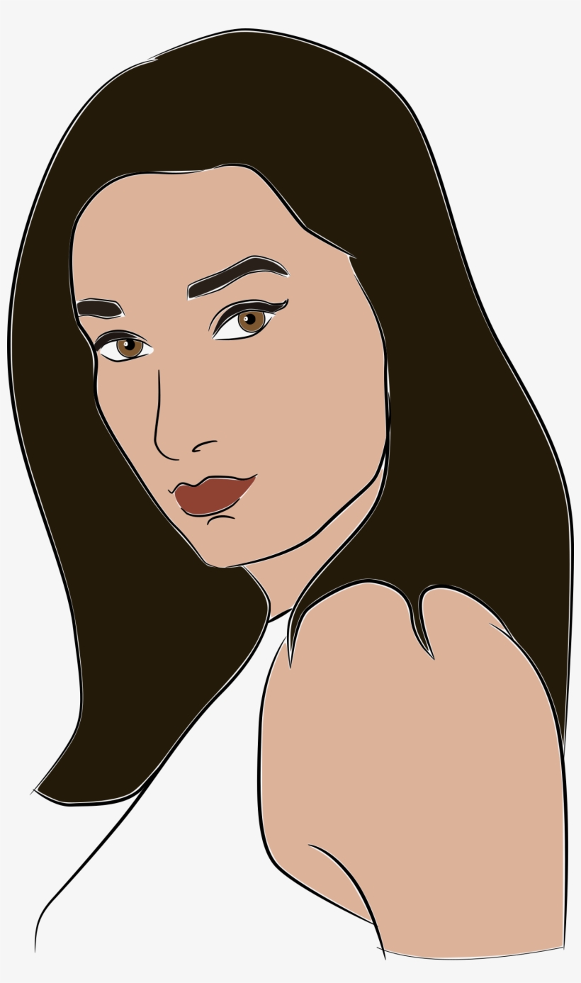Clipart - Head Shot Clipart, transparent png