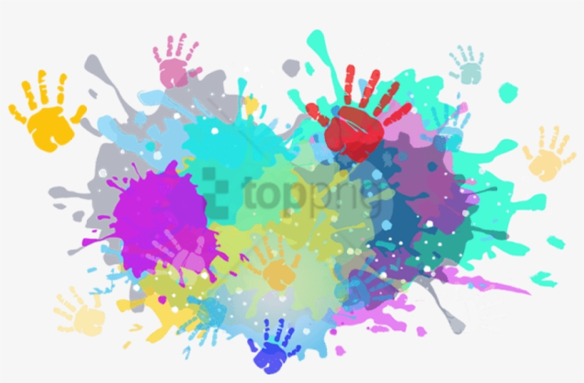Free Png Splash Of Colors Powder Png Image With Transparent - Indian Color Festival Backgrounds, transparent png