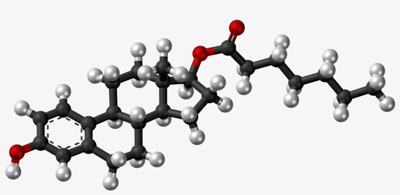 Estradiol Enanthate Molecule Ball - Estradiol Icon Png Colored, transparent png