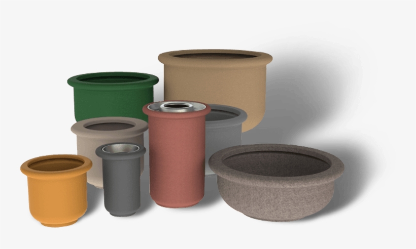 Wall Planters - Flowerpot, transparent png