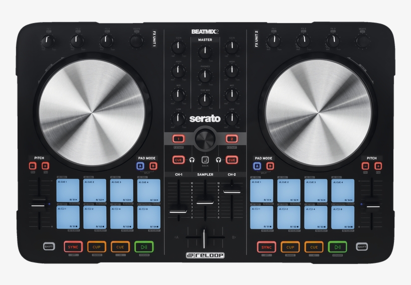 Reloop Beatmix 2, transparent png