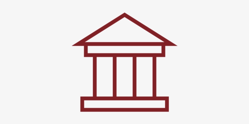 Icon-courthouse - Museum Clipart Black And White, transparent png