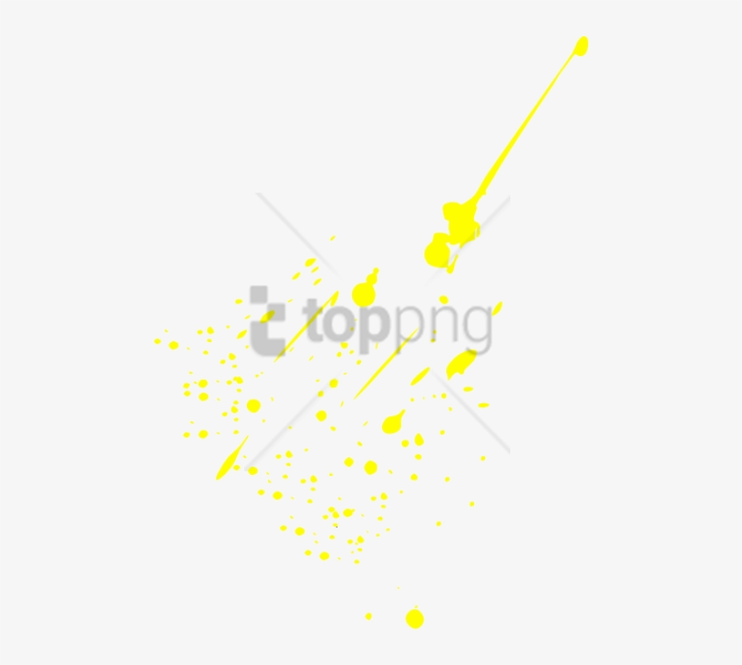 Free Png Download Yellow Paint Splash Png Png Images - Splash Of Yellow Png, transparent png