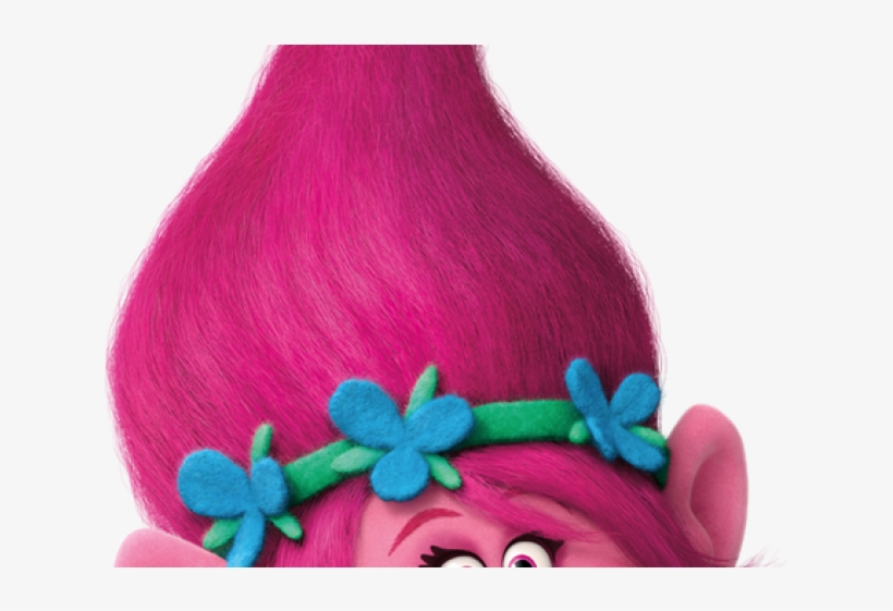 Orange Flower Clipart Troll - Trolls Poppy Cut Out, transparent png