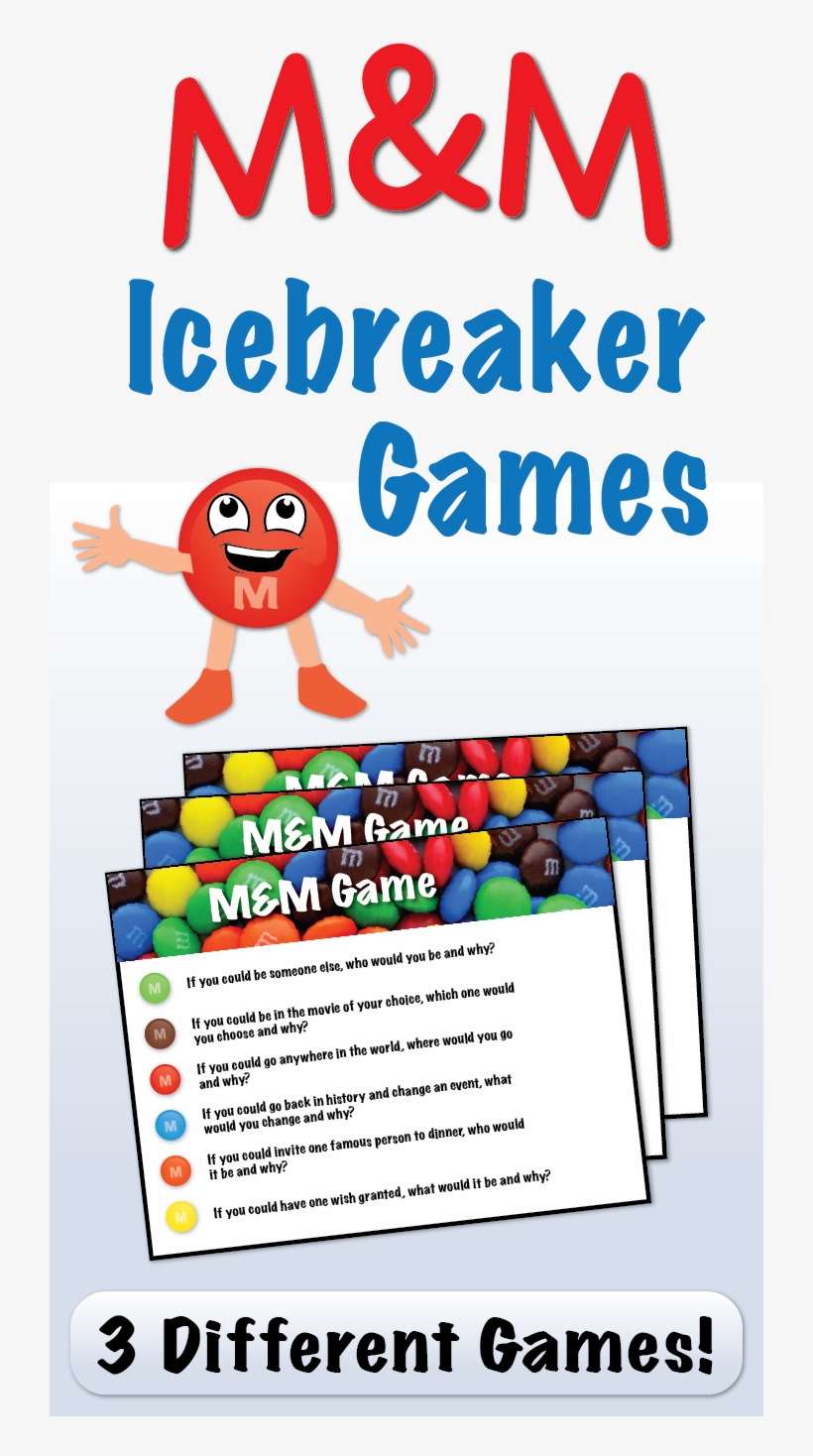 These Three M&m Icebreaker Games Are A Great Way To - Health, transparent png