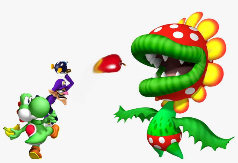 Petey Piranha's Feeding Frenzy - Petey Piranha Super Mario Strikers Charged, transparent png