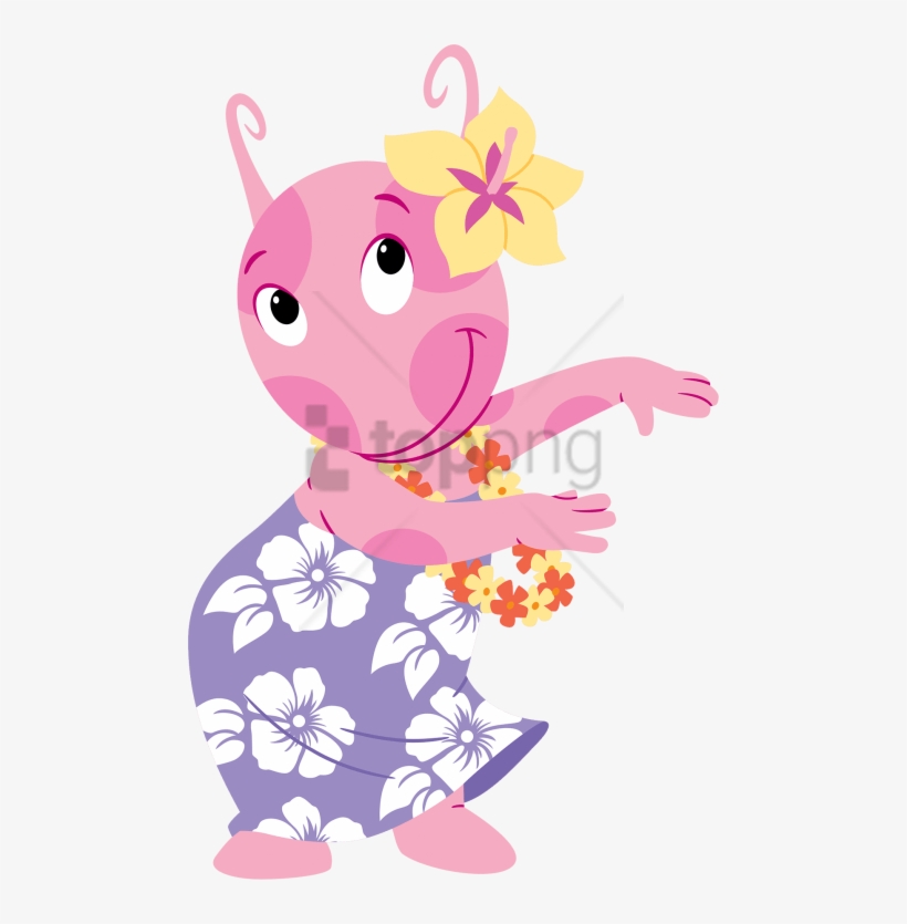 Free Png Download Uniqua Hawaian Dress Clipart Png - Uniqua On Backyardigans, transparent png