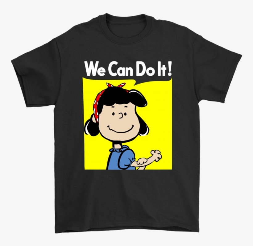 Lucy We Can Do It Strong Woman Snoopy Shirts-snoopy - Rosie The Riveter, transparent png
