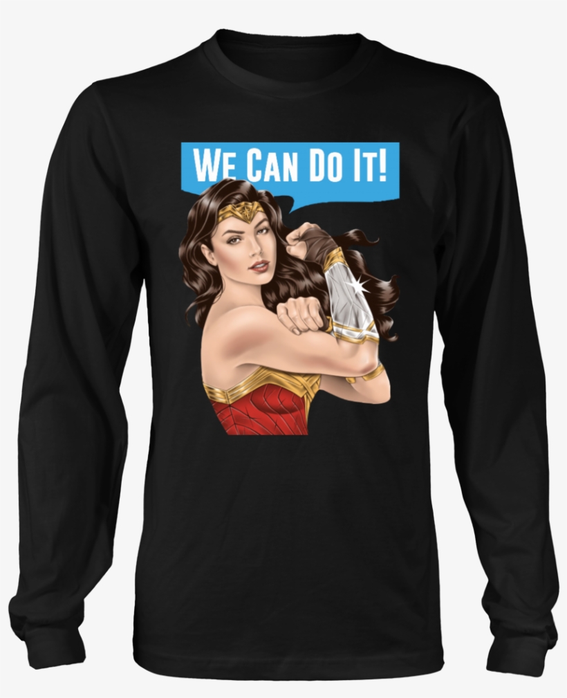 Wonder Women Riveter We Can Do It T-shirt - Britney Spears Metal Shirt, transparent png