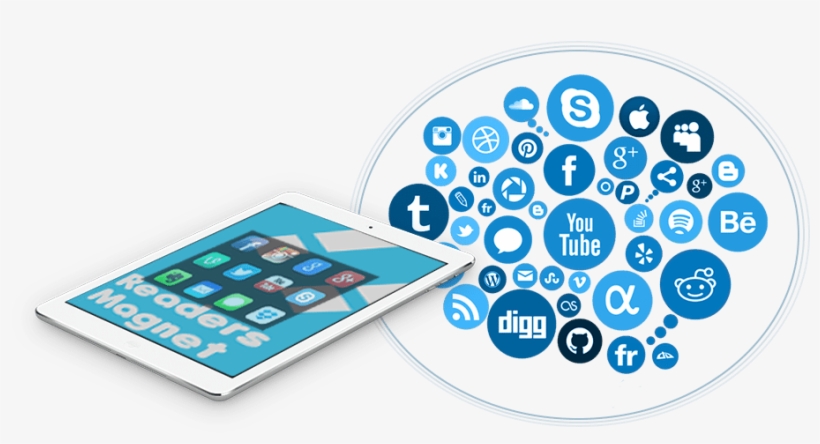 Social Media Advertising Services - Social Media Logo Cloud, transparent png