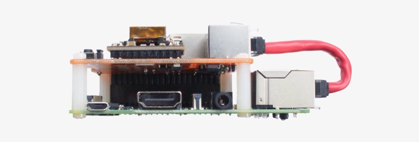 Pi Poe Switch Hat For Raspberry Pi 3 Model B - Electrical Connector, transparent png