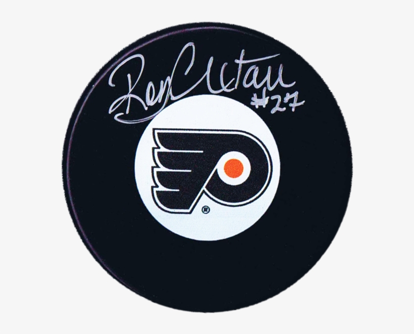 Ron Hextall Autographed Philadelphia Flyers Puck 064bc1c3 - Philadelphia Flyers, transparent png