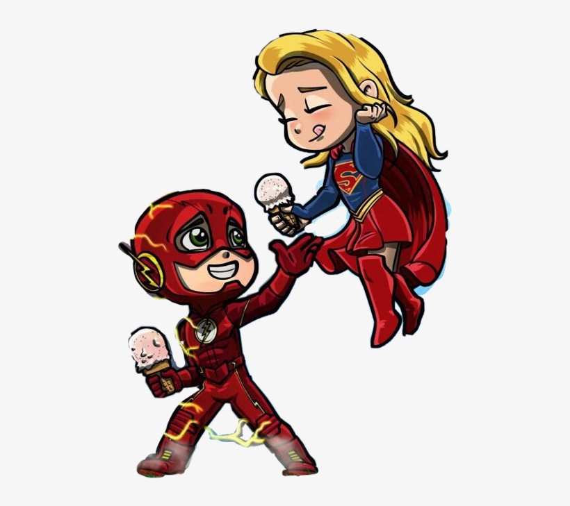 Largest Collection Of Free To Edit Flash@flash@savitar - Flash Arrow Supergirl Animation, transparent png