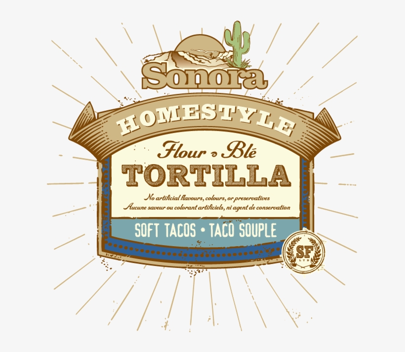 Discover New Sonora Homestyle Tortillas At Select Locations - Sonora Foods, transparent png