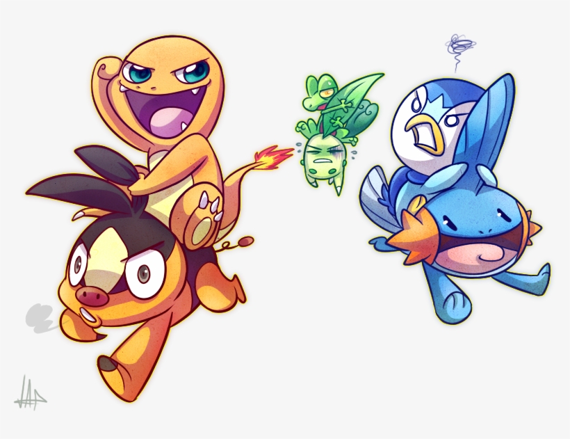 Post By Seriousjupiter On Aug 30, 2014 At - Mudkip And Tepig, transparent png