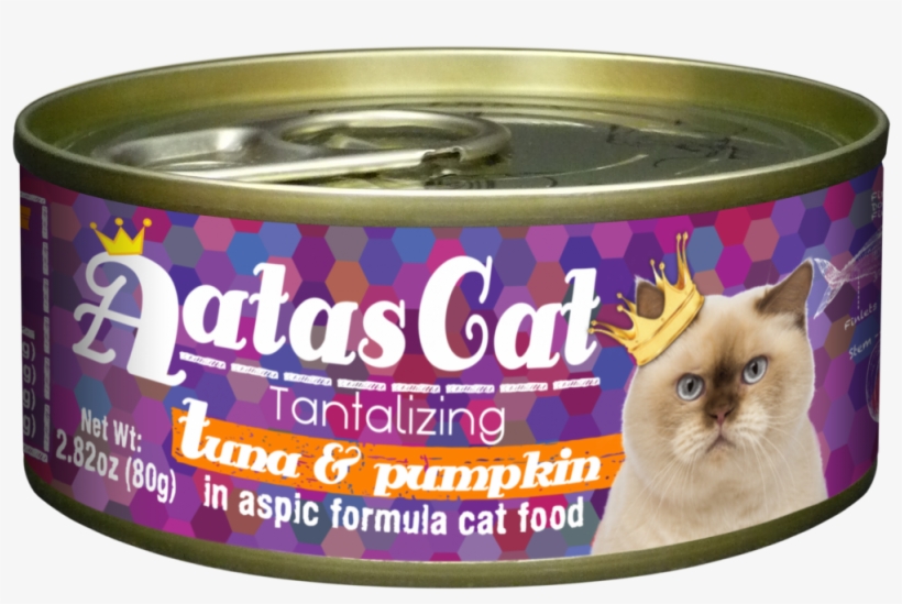 Aatas Cat Tantalizing Tuna & Pumpkin - Aatas Cat Savory Salmon & Tuna 80g, transparent png