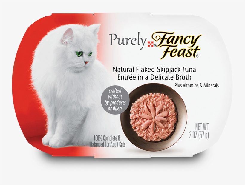 Cats Best Friend - Fancy Feast Purely, transparent png
